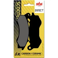 SBS Pastilhas De Freio De Cerâmica Hi-tech Street 205ct Carbon