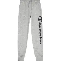 Champion Calças cinzento / preto