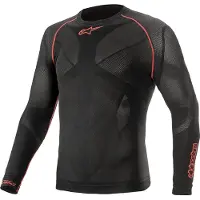 Alpinestars Ride Tech V2 Camisola funcional Preto/Vermelho L homens