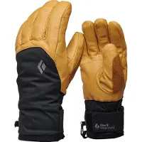 Black Diamond - Luvas ski - Legend Gloves Beeswax Black para Unissexo - Tamanho S - Amarelo