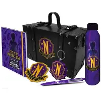 Pyramid Int. Conjunto De Presente Premium Trunk Academia Nevermore Quarta-feira