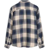 Desigual , Camisa xadrez, AlgodÃO, Azul, S