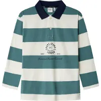 Pepe Jeans para menino. PB5400002 Pólo verde Hedwing (16años= 176cm), Casual, Algodão, Manga comprida, moda infantil
