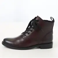 Marco Tozzi Botim com fivela bordeaux