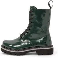 Art para mulher. 1116711WS003_0G3 Botins em pele 1167 verde (41), Couro, Plano, Cordão, Zíper, Casual