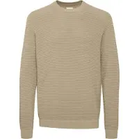 !Solid Pullover 'Valencia' castanho claro