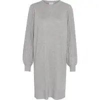 Kaffe Vestido de malha 'KA Lone' cinzento claro