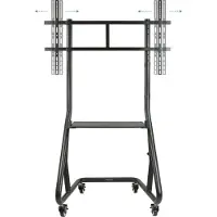 TooQ Suporte De Tv De Chão Fs20200m-b 60-105´´ Com Rodas