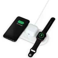 Ksix Carregador Sem Fio Qi 3 Em 1 15w