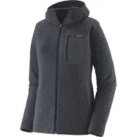 Patagonia - Polares mulher - W's R1 Air Full-Zip Hoody Smolder Blue para Mulher - Tamanho XS - Navy