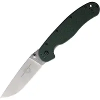 Ontario Navalha Rat 1 Green G10 S35VN