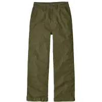 Patagonia Calças largas W's Point Reyes Canvas Wide Leg Pants mulheres - Castanho - EU M