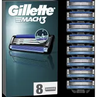 Gillette Lâminas de reposição Mach3 8 peças