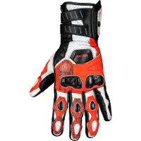 IXS RS-200 3.0 Luvas Branco/Vermelho/Preto M