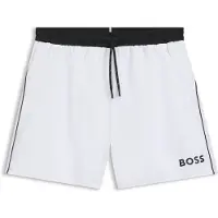BOSS para homem. 50514429 Fato de banho Starfish branco (XL), Beachwear, Poliéster