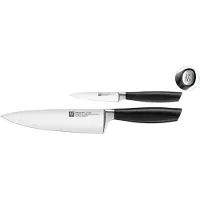 ZWILLING All Star 1022778, 2-peças conjunto de facas, faca de chef e faca de aparar, prateado