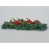 Bizzotto Decorações festivas DECOR. ALLEN BACCHE ROSSO GOCCIA - Verde - Único