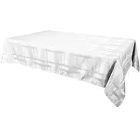 Habitable Toalha de mesa FABIOLA - BLANC - 145X300 CM - Branco - 145x300 cm