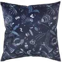 Broste Copenhagen Capas de Almofada BELL FLOWER - Azul - 50x50 cm