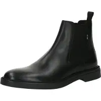 BOSS para homem. 50552527 Botins de Pele Calev preto (41), Couro, Cordão, Clássico