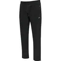 Newline Calças de desporto cinzento-prateado / preto