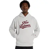 New Balance Sweatshirt cinzento claro / vermelho escuro