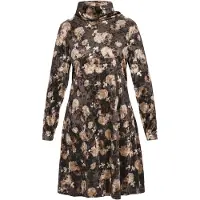 Usha Vestido bege / castanho