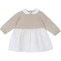 Chicco Vestido bege / amarelo / branco