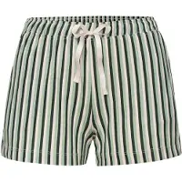 s.Oliver Calças de pijama verde claro / verde escuro / branco