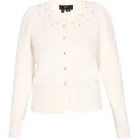 Faina Casaco de malha offwhite