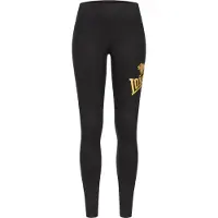 Lonsdale Leggings 'AGLISH' amarelo / preto
