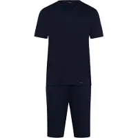 Hanro Pijama curto 'Night Selection' navy