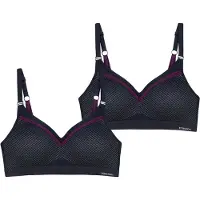 Triumph Soutien de desporto ' Triaction Free Motion ' berinjela / preto