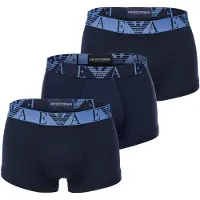 Emporio Armani Boxers marinho / azul ciano
