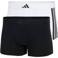 Adidas Boxers de Algodão 3-Stripes Active Flex – 2 pares