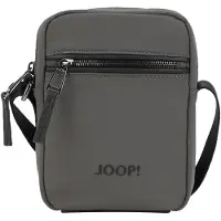 JOOP! Mala de ombro 'Narni' cinzento escuro / preto