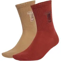 Adidas Meias 'Adibreak' castanho / vermelho ferrugem