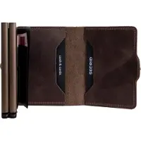 Secrid Carteira De Couro Miniwallet Vintage