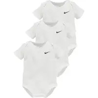 Nike Kids Body De Manga Curta Swoosh 3 Unidades