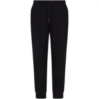 Armani Exchange para homem. XM000373AF10818UC001 Calças jogger com logótipo nas costas preto (S), Casual, Esportivo, Algodão, Running, S