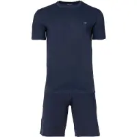 Emporio Armani Pijama curto marinho / cinzento