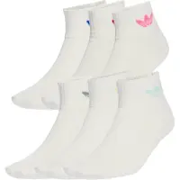 Adidas Meias pelo Tornozelo – 6 pares (Criança)