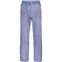 Luca David Calças de pijama 'Olden Glory ' azul / índigo / branco