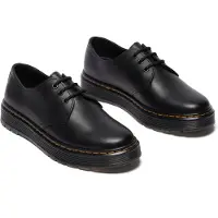 Dr. Martens para homem. 41553001 Sapatos de Couro Brookline Lo preto (45), Plano, Cordão, Casual