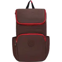 Mindesa Mochila azul / castanho / vermelho / preto