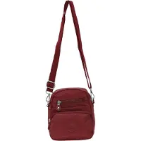 Mindesa Mala de ombro vermelho vinho