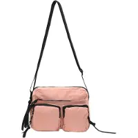 Mindesa Mala de ombro cor-de-rosa / preto