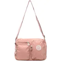 Mindesa Mala de ombro cor-de-rosa / branco