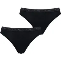 Sloggi Cueca preto / branco