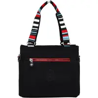 Mindesa Mala de ombro turquesa / vermelho / preto / branco